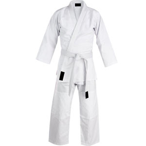 ชุดกีฬายูโด2ชิ้นสำหรับผู้ใหญ่ชุด2ชิ้นผ้าคอตตอนน้ำหนักเบาแบบรูดเอวศิลปะการต่อสู้ชุดยูจิตสึระบายอากาศได้ดี100% - Product Image 1