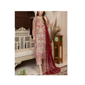 2025 nouveaux modèles pakistanais indien Punjabi robes de soirée élégant Festival costume pour dames pour le mariage et la célébration de l'Aïd - Product Image 1