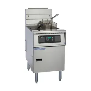 หม้อทอดแก๊ส Pitco Commercial Solstice Supreme ขนาด 32 ปอนด์ รุ่น SSHLV14-C/FD ปริมาณน้ำมันลดลง - Product Image 1