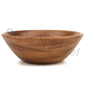 Luxury Wooden <b>Salad</b> <b>Server</b> <b>Bowl</b> With <b>Server</b> Set With <b>Server</b> Spoon - Product Image 1