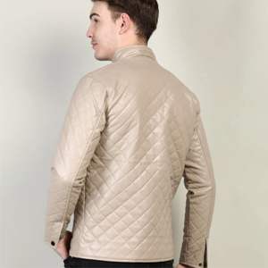 Veste en cuir véritable pour hommes de qualité supérieure Veste de motard de moto personnalisée avec fermeture à glissière et doublure intérieure - Product Image 5