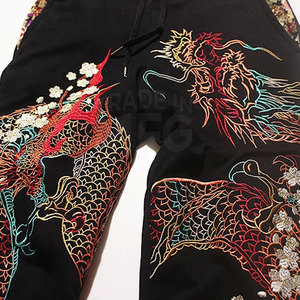 Design Tour Own Quick Dry Embroidery <b>Trousers</b> In Reasonable Price <b>Men</b> Embroidery <b>Trousers</b> - Product Image 5
