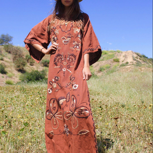 Classic Versatile Bedouin <b>Jacket</b> Hand Embroidered Detail Open Front Shoulder Pads Full Sleeves Plus Size Available 100% Cotton - Product Image 1