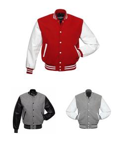 Chaqueta de cuero con bordado de logotipo personalizado OEM 2022 para hombre Vintage de lujo transpirable y de talla grande invierno con punto - Product Image 4