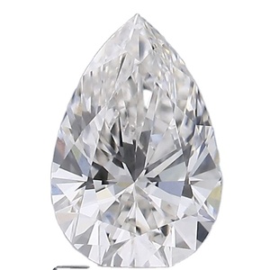 Diamant en forme de poire cultivé en laboratoire, certifié IGI, diamants polis CVD, directement du fabricant - Product Image 1