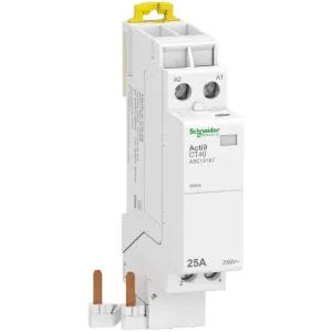คอนแทคเตอร์สำหรับติดตั้ง Schneider Electric A9C15187 สำหรับใช้กับตู้จ่ายไฟ - Product Image 1