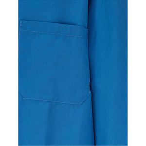 Blouse de laboratoire d'hôpital à manches longues et poches, vente en gros de blouses de laboratoire professionnelles en coton pour médecins et infirmières - Product Image 3