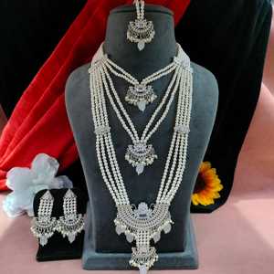 Ensemble de pendentifs en perles de pierre de diamant américain Perles de qualité pour le glamour moderne et l'élégance classique à la mode Unique - Product Image 3