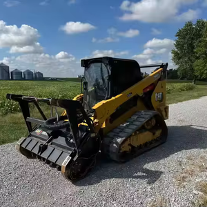 2022 para cargadora Caterpillar 289D3 con 2022 para cabezal de mantillo Cat HM215 con componentes de núcleo de engranaje y PLC - Product Image 1