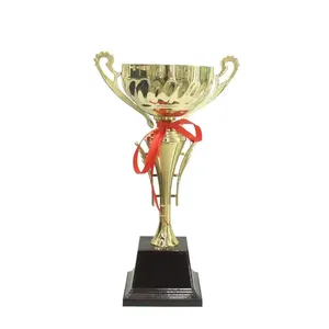 Sang Trọng Thiết Kế Hiện Đại Giải Thưởng Và Với Red Ribbon Kim Loại Thể Thao Cup Trophy Huy Chương Giải Thưởng Từ Ấn Độ Nhà Cung Cấp - Product Image 3