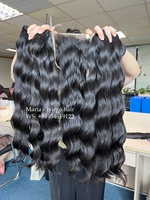 Mèches de cheveux naturels bouclés vietnamiens 100% naturels, cuticules alignées, vente en gros, cheveux vierges bruts, trame de peau, Remy 9A, 10"-50"