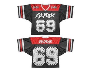 Nueva temporada Low Moq Diseña tu propio jersey de fútbol americano personalizado de fábrica todo sublimación poliéster hombres Boxy Fit Jersey - Product Image 4