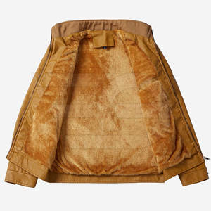 Chaqueta de Cuero para Hombre, Estilo Urbano Clásico, Ropa de Invierno, Prenda de Cuero Resistente, Moda Urbana - Product Image 3