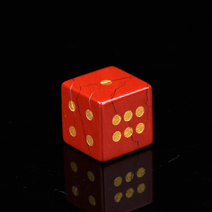 <span class=keywords><strong>Nuovi</strong></span> Dadi in Cristallo Naturale da 15mm con Incisione Laser e Punti Dorati, Dadi in Pietra Preziosa per Divinazione, Giochi da Tavolo e Regalo - Product Image 5