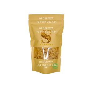 2024ตามเทรนด์! มอสทะเลไอริชสีทอง: 100% ธรรมชาติบริสุทธิ์และเป็นงานฝีมือมอส Chondrus Crispus | มอสดิบไอริช | ทอง - Product Image 3