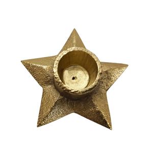 Soporte de vela de diseño único para decoración de boda, soporte de vela de Metal chapado en latón, decorativo de aluminio, diseño clásico, hecho a mano - Product Image 2