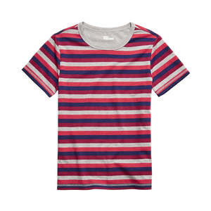 Maglietta in Jersey di Alta Qualità Epic Threads per Ragazzi, Motivo Multistriscia con Logo, Taglia Piccola, Stile Western Lungo - Product Image 1