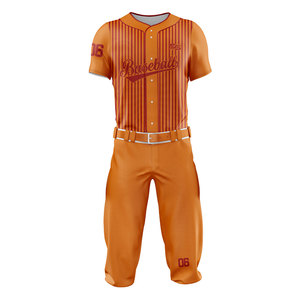 High Quality 100% Polyester Softball Jersey Pant Breathable Baseball Uniform Set Quick Dry Anti-Bacterial Slider Sports Pakistan - Product Image 4