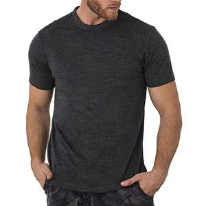 Camiseta Interior de Lana Merino 100% Superfina para Hombre, Transpirable, de Secado Rápido, Antiolor, Sin Picazón, Talla Grande de EE. UU. - Product Image 2