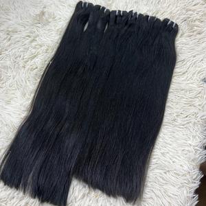 Cheveux lisses naturels dans la trame, 100% cheveux humains, cheveux bruts vietnamiens un donneur - Product Image 3