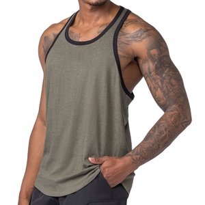 Camiseta sin mangas oversize para hombre, estilo fitness, con aberturas, corte holgado, transpirable, talla grande, ropa de verano, top de gimnasio - Product Image 1