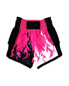 Pantalones Cortos de Artes Marciales de Cintura Media, Tejidos, de 220g, con Detección de Agujas, Ligeros, Elásticos y de Secado Rápido - Product Image 5