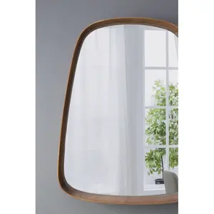 Miroir mural de beauté en bois pour le salon Design moderne quantité minimale de commande bas prix abordable - Product Image 3