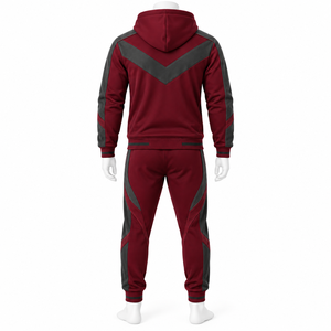Conjunto Deportivo para Hombre, Tallas Grandes, Estilo Urbano, 100% Algodón Transpirable, con Diseño de Logotipo Personalizado - Product Image 6