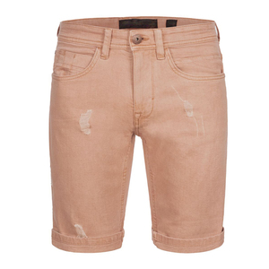 Shorts en jean décontractés slim personnalisés de haute qualité pour hommes 2026 – Coupe ample et fuselée, design déchiré, écologiques et infroissables - Product Image 6