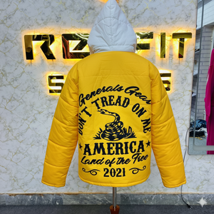 Customer Most Demanded Superior Design men <b>Yellow</b> <b>puffer</b> <b>jacket</b> Men's Polyester Nylon <b>Jackets</b> High Street Men's <b>puffer</b> <b>jackets</b> - Product Image 2
