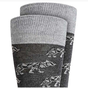 Calzini Alfani da Uomo Wolf, Taglia 10-13, per Business, Sport e Uso Quotidiano, Grigio, Bianco, Rosso, Marrone, Antiscivolo, in Spandex e Poliestere, con Risvolto sul Fondo - Product Image 2