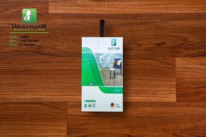 Revêtement de sol étanche en résine vierge 100% 4mm avec revêtement Uv à noyau rigide en poudre de pierre blanche et fine pour intérieur - Product Image 4