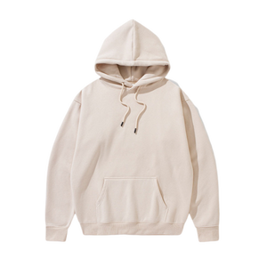 Sudadera con Capucha de Algodón de Alta Calidad, Mezcla de Crema, Personalizada de Fábrica OEM ODM, Suéter de Punto para Hombre, Ropa Casual de Calle para Otoño e Invierno - Product Image 1