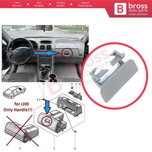 Poignée d'ouverture du compartiment à gants BDP1619 Gris LHD pour Renault Laguna MK1 1993-2002 7701206162 Pièces automobiles Bross Fabriqué en Turquie - Product Image 5