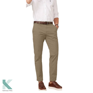 97% algodón 3% Spandex tejido popelina tela transpirable y lavado teñido liso para prendas casuales y formales - Product Image 2