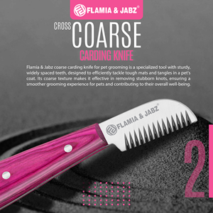 Cuchillo pelador ecológico para peines de aseo de mascotas Terriers - Product Image 4