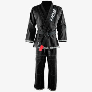 Uniformes de algodón unisex BJJ Gi Jiu Jitsu azul personalizados para adultos, uniformes Kimonos de artes marciales de Judo, novedad - Product Image 4