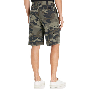 Shorts décontractés pour hommes tendance 2026 – Tissu en toile, taille élastique, séchage rapide, couleur unie, logo personnalisé, prix de gros - Product Image 2
