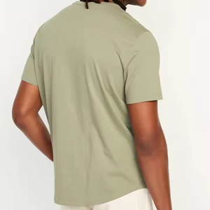 เสื้อยืดผ้าฝ้าย100% สำหรับผู้ชายขนาดใหญ่พิเศษพิมพ์ลายนูนโลโก้แบบกำหนดเองสำหรับฤดูร้อนออกแบบโลโก้ตามสั่ง - Product Image 2