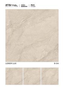 Design moderne 600x600 Carreaux de sol en porcelaine brillante Marbre de luxe Céramique émaillée Salon Carreaux De Sol 60x60 - Product Image 2