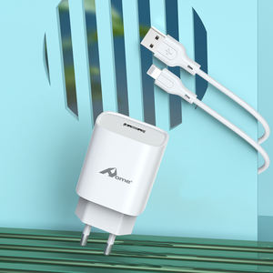 2.4A 1M 12W iPhone chargeur TC-138-IP adaptateur ABS blanc Câble de charge électrique USB - Product Image 3
