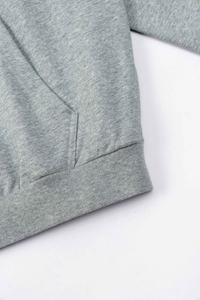 เสื้อฮู้ดมีซิปรูดซิปสำหรับผู้ชายแจ็คเก็ตผ้าฝ้ายขนแกะขนาดใหญ่เสื้อผ้าแนวสตรีทลำลองชุดออกกำลังกายยิมชุดออกกำลังกายแฟชั่น - Product Image 3