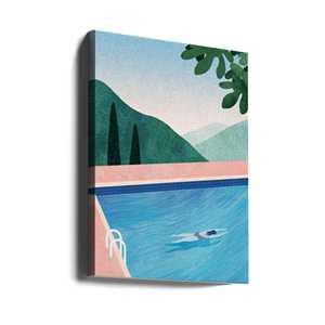 Décorations murales encadrées pour piscine, design artistique pour espaces extérieurs - Product Image 5