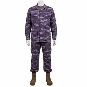Chaqueta de Camuflaje de Seda para Hombre, Uniforme Utilitario, Ropa de Trabajo Táctica Resistente para Seguridad en Exteriores, Entrenamiento, Primavera - Product Image 4
