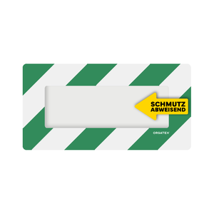 Pellicola Protettiva Autoadesiva Antimacchia per Pavimenti e Finestre 1/2 DIN A4 Verde/Bianco Confezione da 10-LG-KLS-1/2A4-GW - Product Image 1