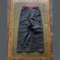DiZNEW 2025 Jeans en denim de style européen, denim simple RSelvedge, tendance, simple, écologique, confortable