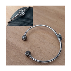 Bracelets en argent sterling 925 de qualité supérieure, bracelets tendance ajustables pour femmes, pour le bureau, le quotidien et les bijoux de fête - Product Image 3