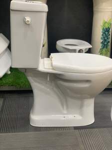 Juegos de inodoro de cerámica Washdown de estilo europeo para artículos sanitarios de baño de 2 piezas hechos en India - Product Image 5