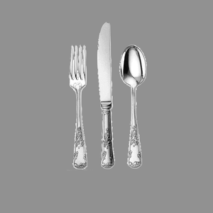 ชุดช้อนทองเหลืองโบราณดีไซน์ใหม่สำหรับซัพพลายเออร์ขายส่งผลิตจากโลหะบริสุทธิ์จากอินเดีย - Product Image 4