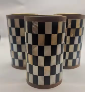 Portavelas de nácar moderno hecho a mano, portavelas de nácar, portavelas tradicional de nácar para decoración lujosa - Product Image 4